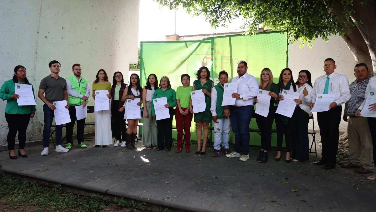 Partido Verde De Guanajuato Toma Protesta A Candidatos Para